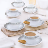 Borosil Larah Royale Cup n Saucer Set