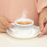 Borosil Larah Royale Cup n Saucer Set