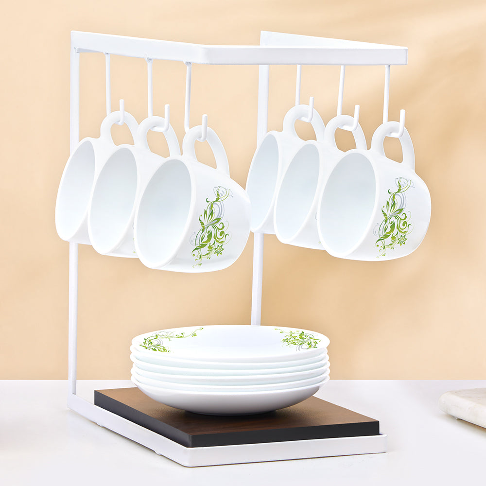 Borosil Larah Erba Cup n Saucer Set