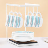 Borosil Larah Joy Cup n Saucers Set  of 12, 140ml