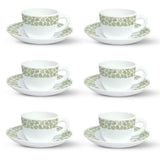 Borosil Larah Maria Cup n Saucer Set