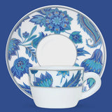 Borosil Larah New Iris Cup n Saucer Set of 12, 140ml