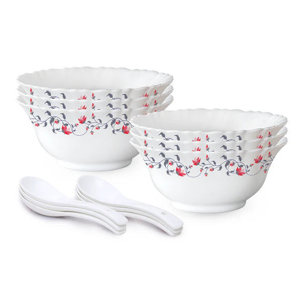 Borosil Larah Pentas Soup Bowl Set 6