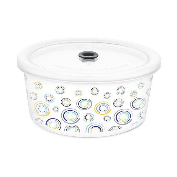 Borosil Larah Jupiter Storage Bowl , 1.2L Pack of 4