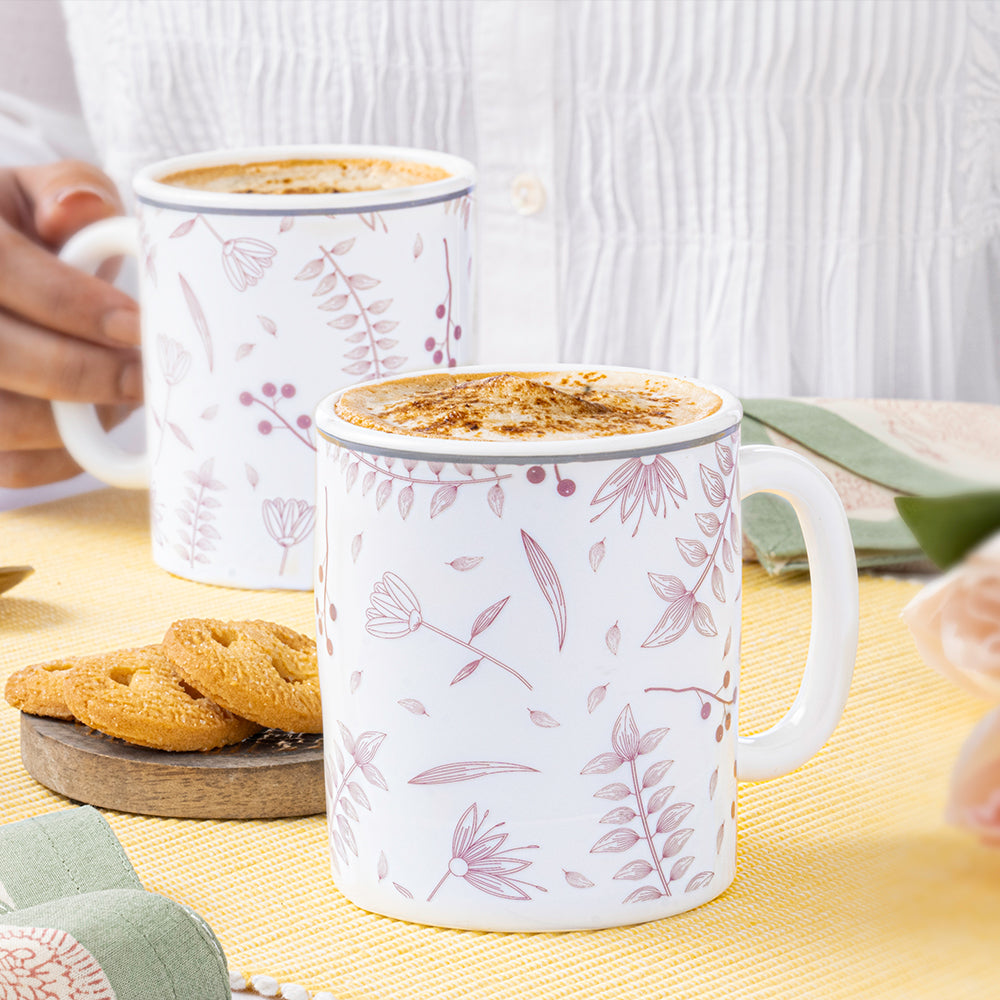 Borosil Larah Grandeur Mug Set