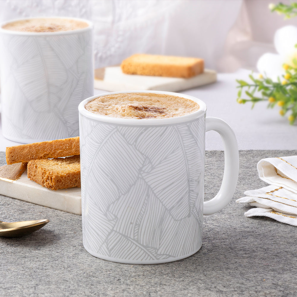Borosil Larah Ivy Mug Set