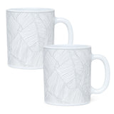 Borosil Larah Ivy Mug Set