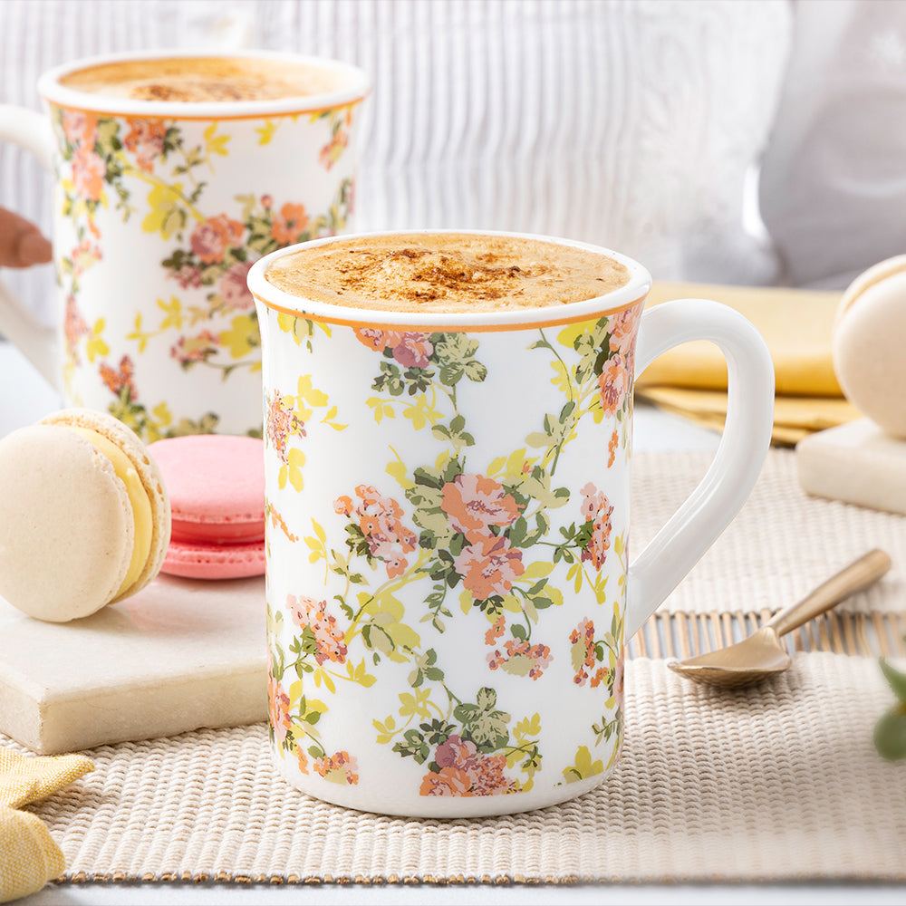 Borosil Larah Amora Mug Set