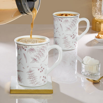 Borosil Larah Grandeur Mug Set