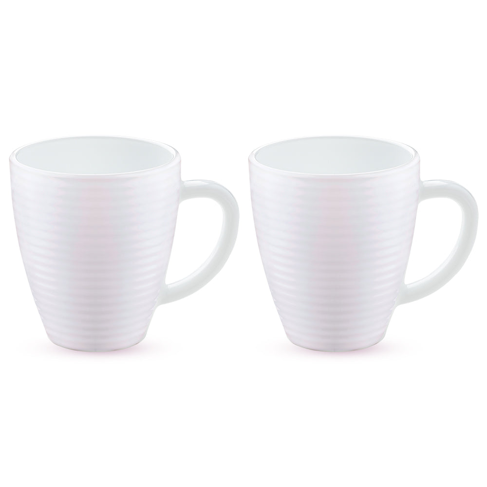 Borosil Larah Orbit Mug, White