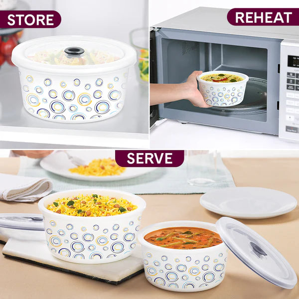Borosil Larah Jupiter Storage Bowl