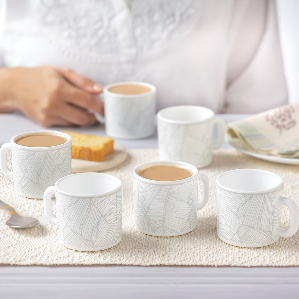 Borosil Larah Ivy Mug Set