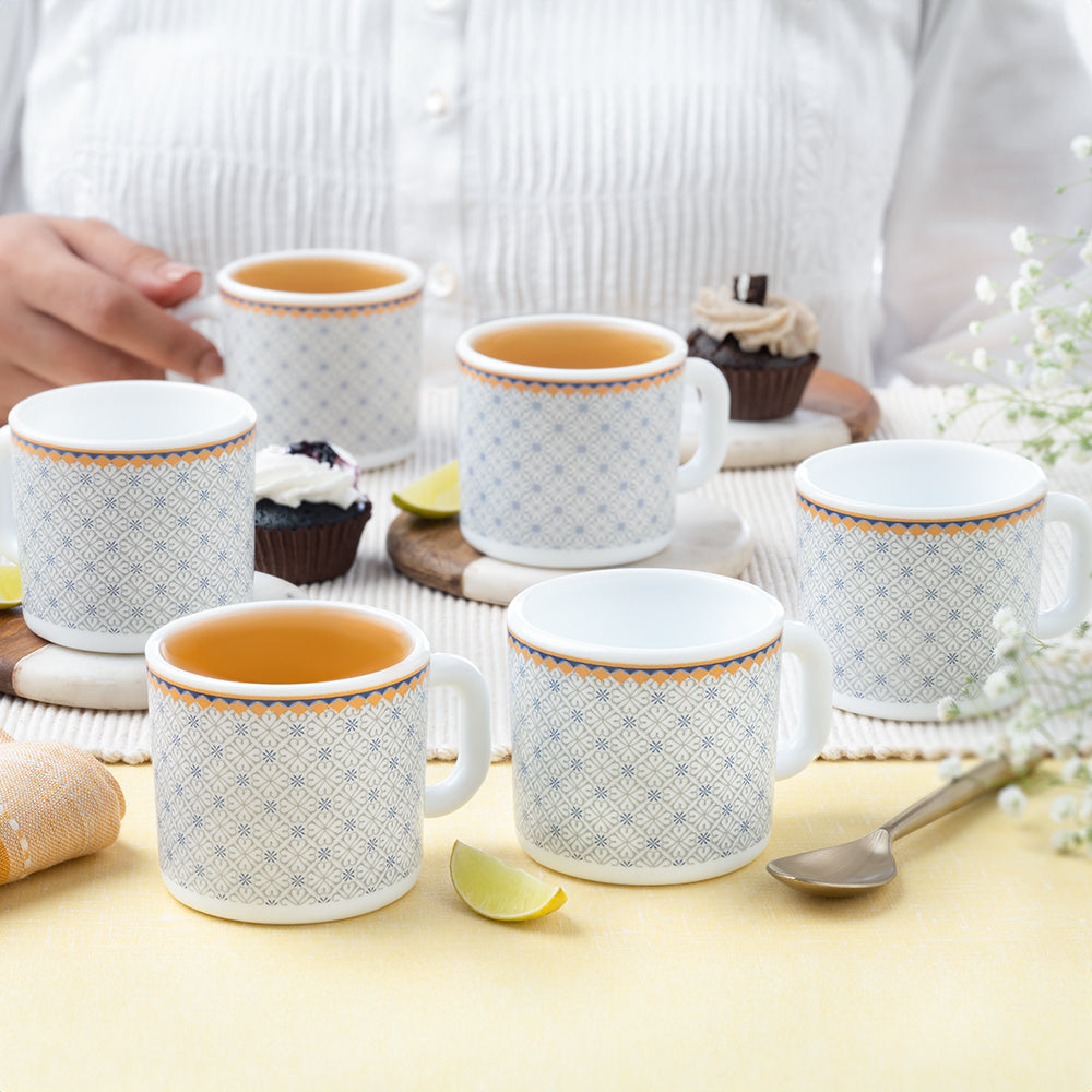 Borosil Larah Kosmia Mug Set