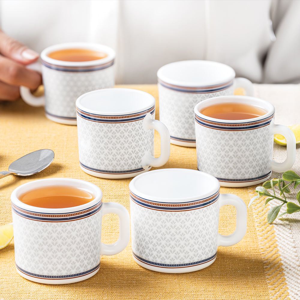 Borosil Larah Starlight Mug Set of 6, 100ml