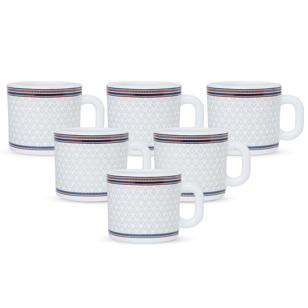 Borosil Larah Starlight Mug Set of 6, 100ml