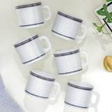 Borosil Larah Starlight Mug Set of 6, 100ml