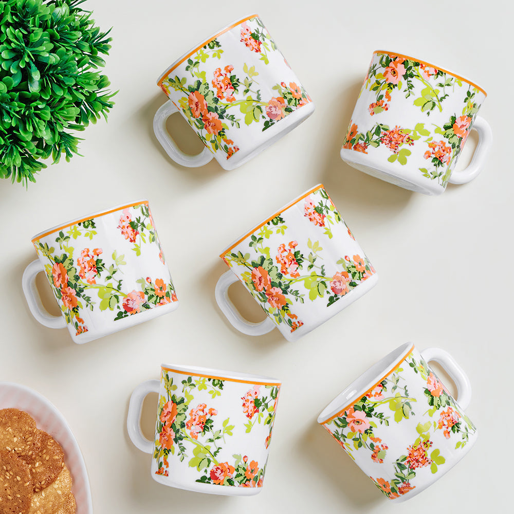 Borosil Larah Amora Mug Set
