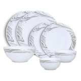Borosil Larah Marble Dinner Set 9 pc