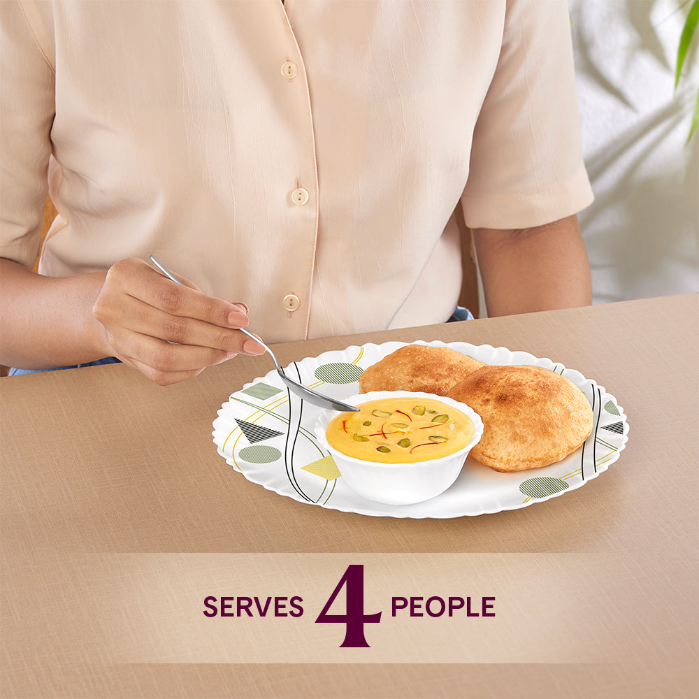 Borosil Larah Merlin 13 pc Dinner Set