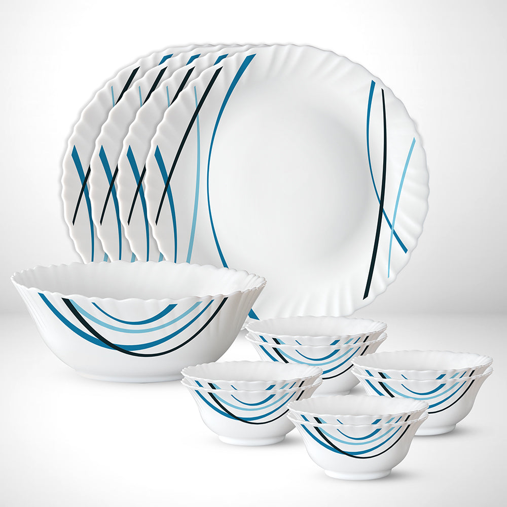 Borosil Larah Merlin 13 pc Dinner Set