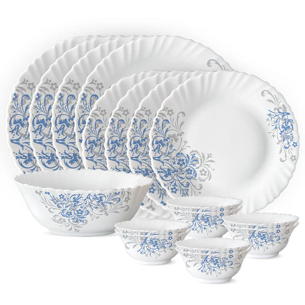 Borosil Larah Florence 17 pc Dinner Set