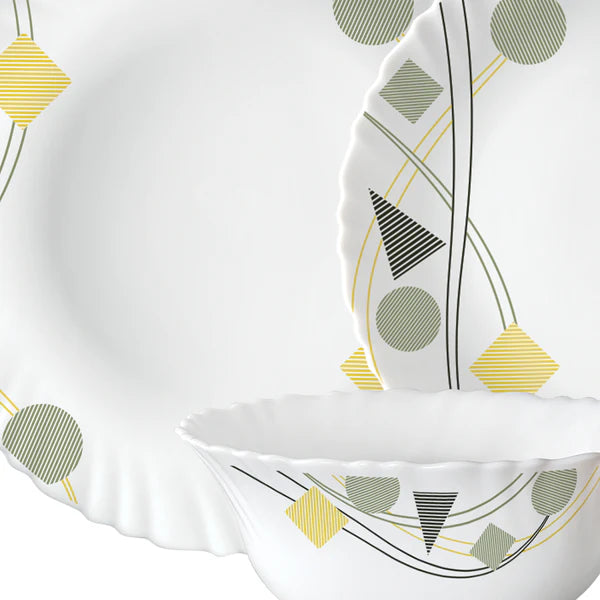 Borosil Larah Florence 17 pc Dinner Set