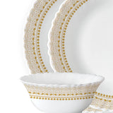 Borosil Larah Halo 17 pc Dinner Set