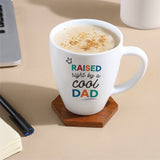 Borosil Larah Father's Day Opalware Mug, Cool Dad 390Ml