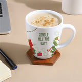 Borosil Christmas Day Mug, Jingle 390Ml