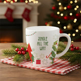 Borosil Christmas Day Mug, Jingle 390Ml