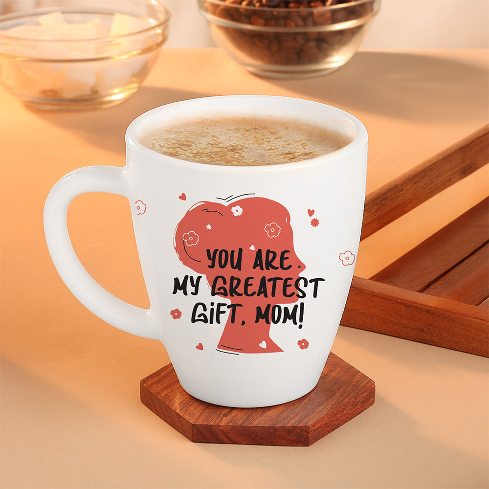Borosil Larah Mother's Day Special, Coffee Mug, 390 ml