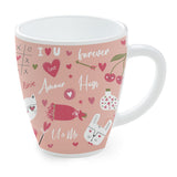 Borosil Larah Valentine Day Forever Opalware Mug 390ml