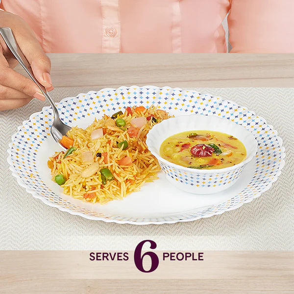 Borosil Larah Kosmo 24 pc Dinner Set