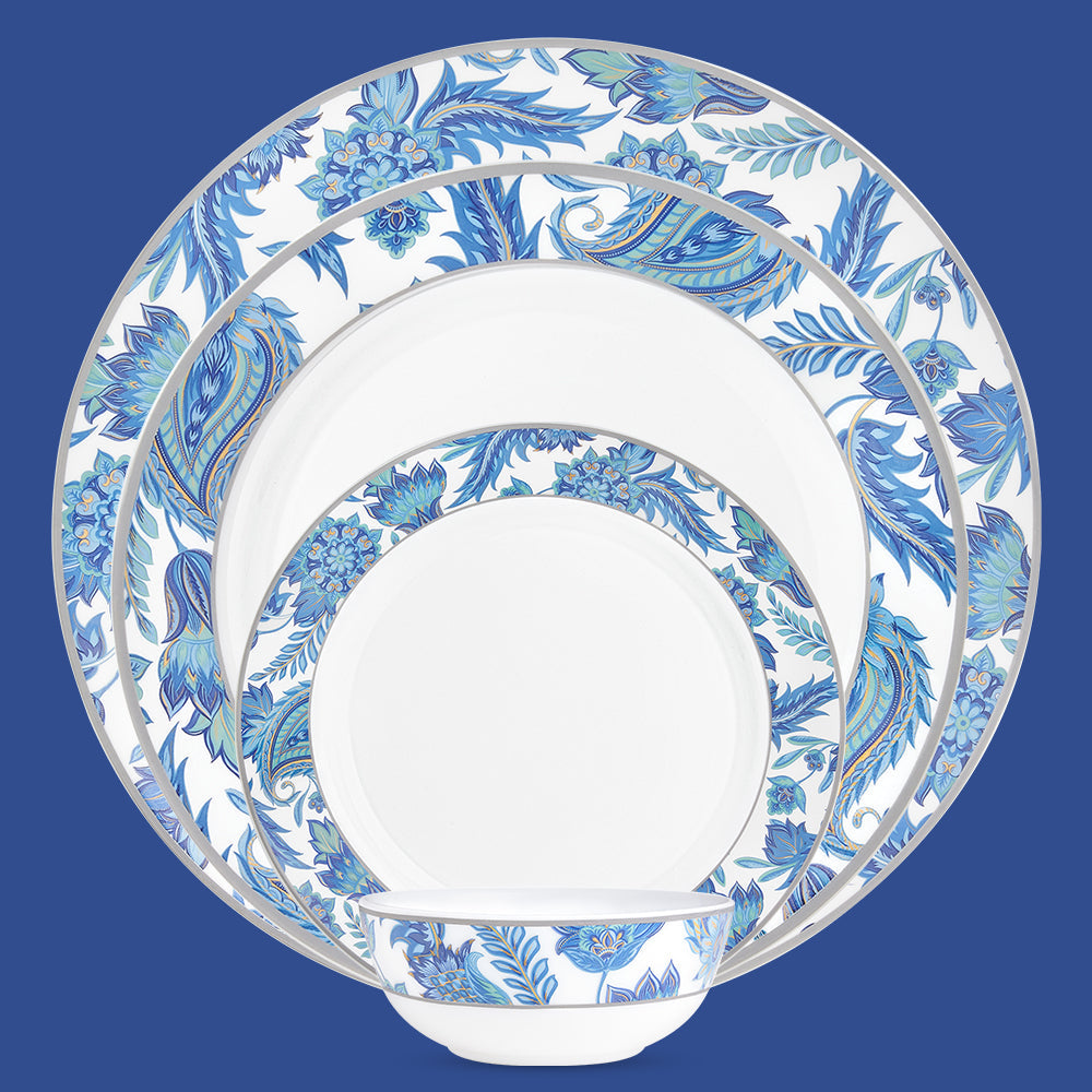 Borosil Larah New Iris Dinner Set, 29 pc