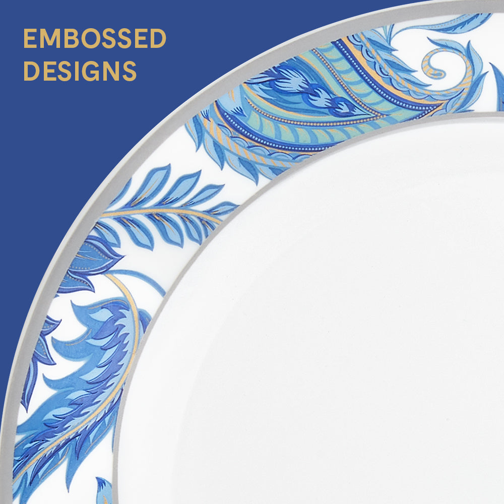 Borosil Larah New Iris Dinner Set, 29 pc