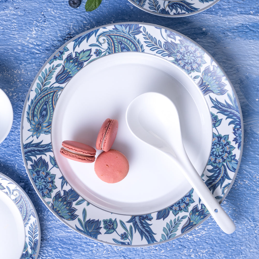 Borosil Larah New Iris Dinner Set, 29 pc