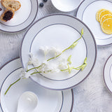 Borosil Larah Starlight Dinner Set, 29 pc Serves 6