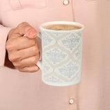 Borosil Larah Sivas Grey Mug Set, 350ml x 2