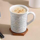 Borosil Larah Sivas Grey Mug Set, 350ml x 2