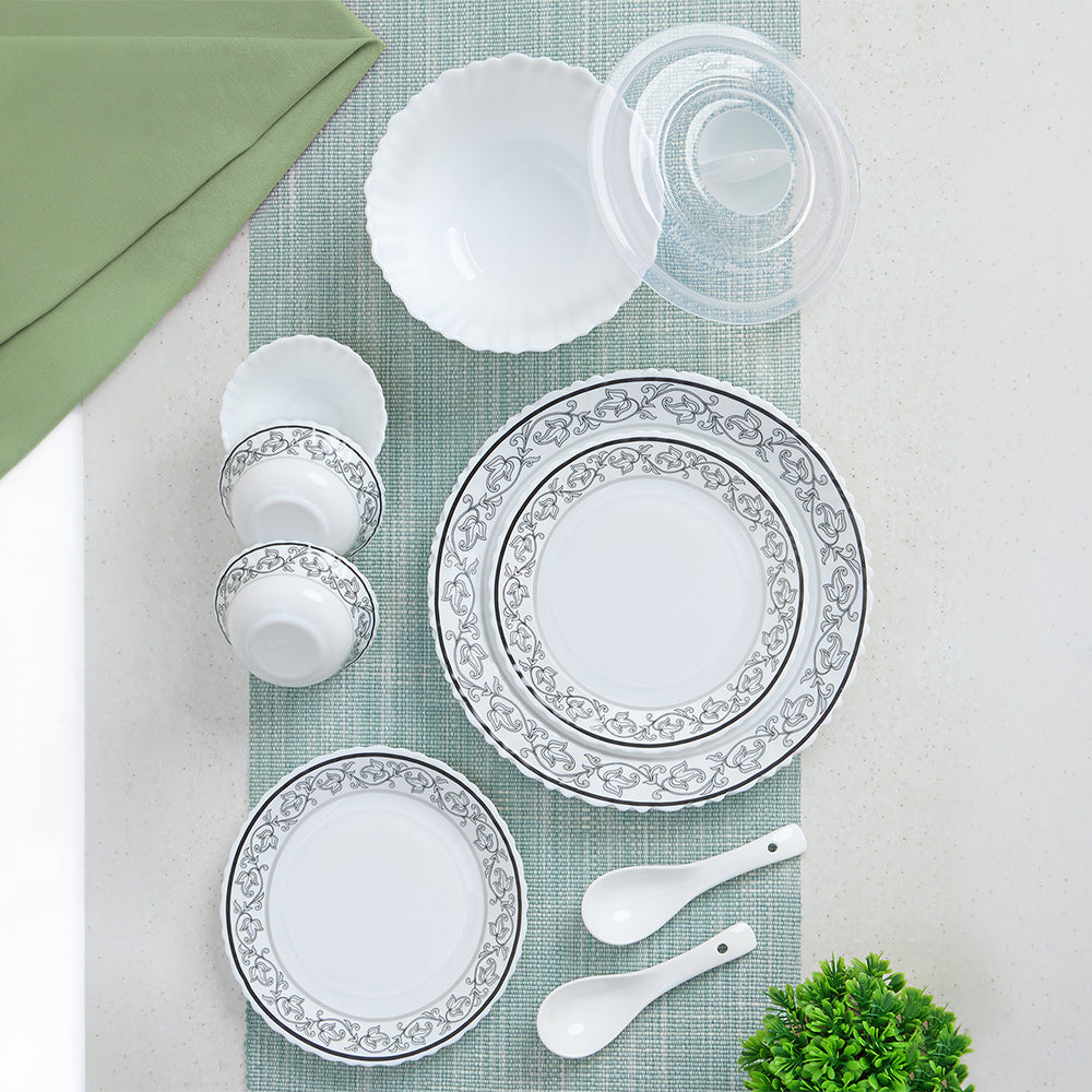 Borosil Larah Orwin 34 pc Dinner Set