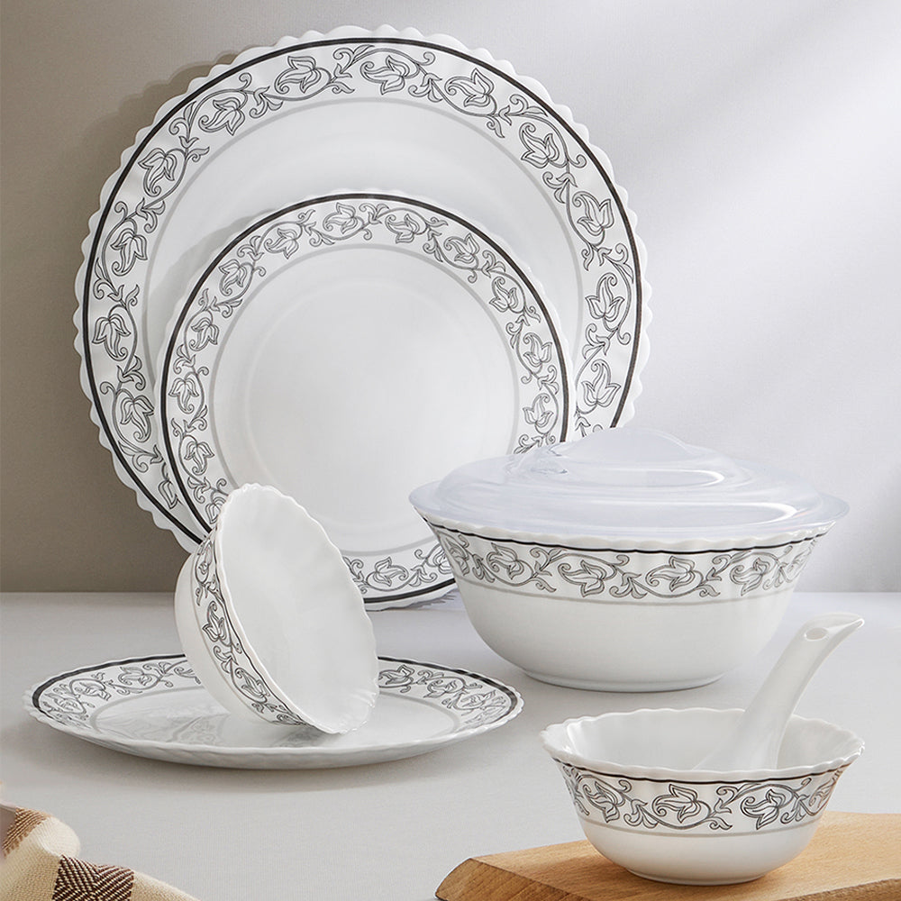 Borosil Larah Orwin 34 pc Dinner Set