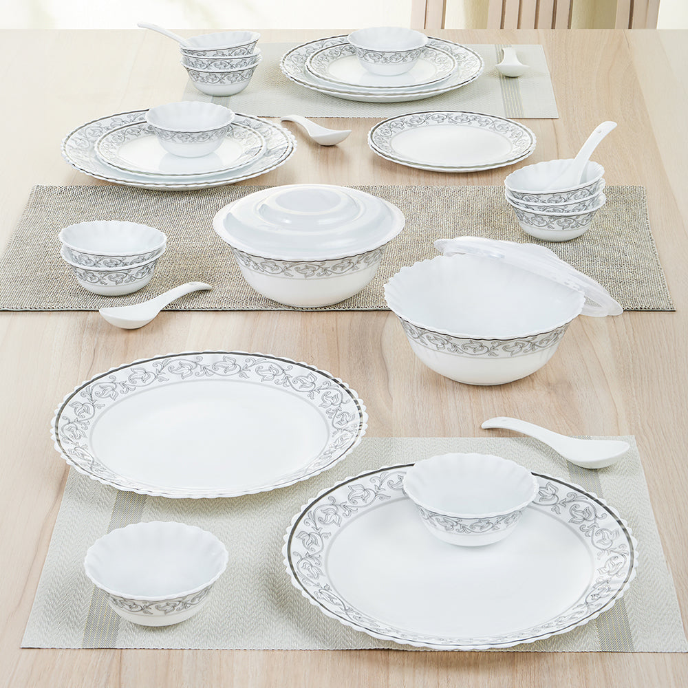Borosil Larah Orwin 34 pc Dinner Set