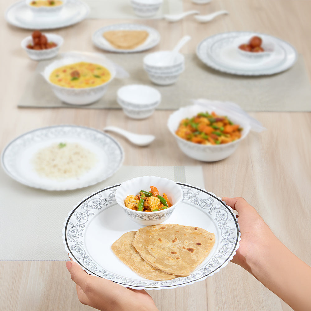 Borosil Larah Orwin 34 pc Dinner Set