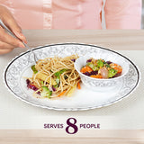 Borosil Larah Orwin 44 pc Dinner Set