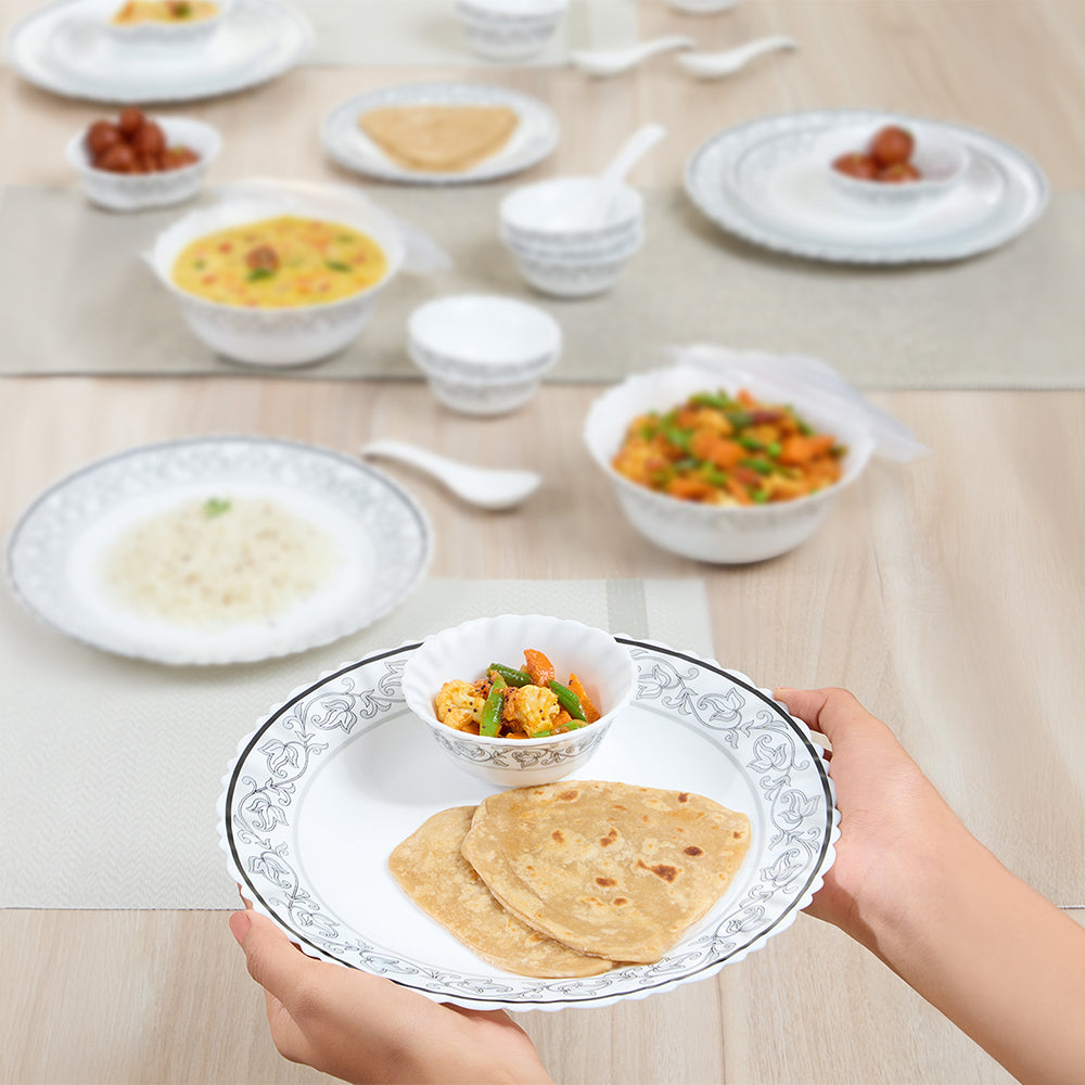 Borosil Larah Orwin 44 pc Dinner Set