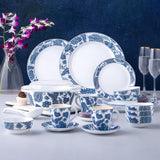 Borosil Larah New Iris Dinner Set, 29 pc