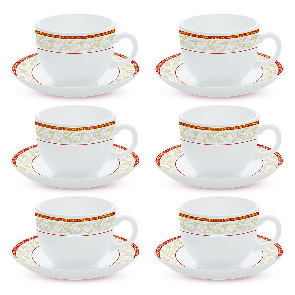 Borosil Larah Ragina Cup n Saucer Set