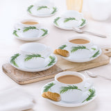 Borosil Larah Crescent Cup n Saucer Set