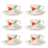 Borosil Larah Firefly Cup n Saucer Set