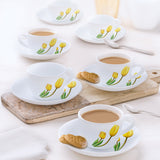 Borosil Larah Lyana Cup n Saucer Set